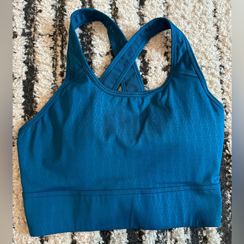 Nike Long line shorts bra - worn once!